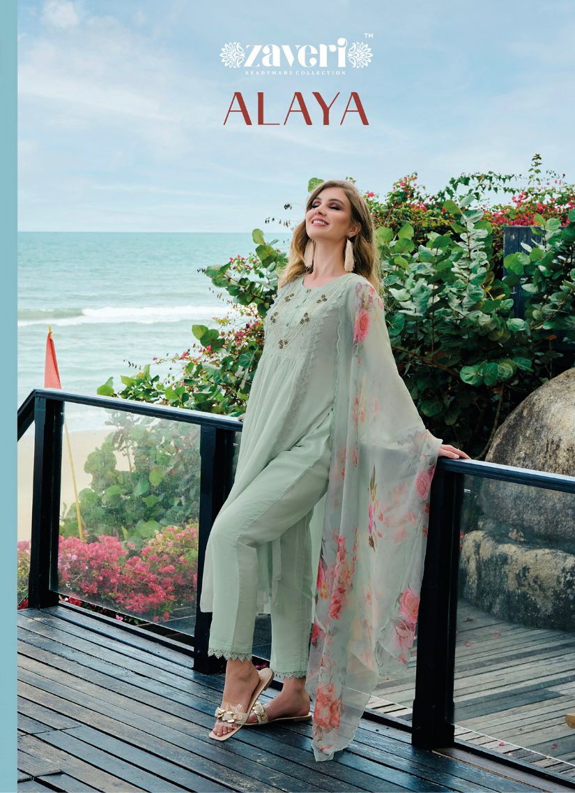 Alaya By Zaveri 1551-1554 Readymade Salwar Suits Catalog